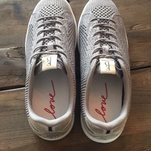 Ellen Degeneres Silver Cassie Sneaker